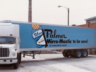 Palmer delivery truck